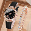 Rhinestone Watches Casual Leather Band — Swuffy