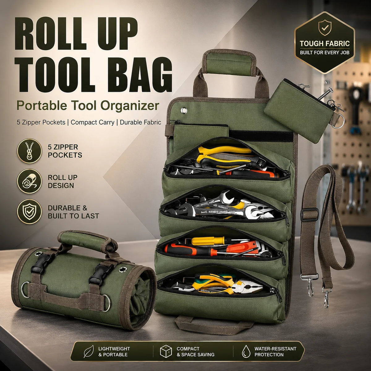 Purpose Tool Bag Roll Up — Swuffy