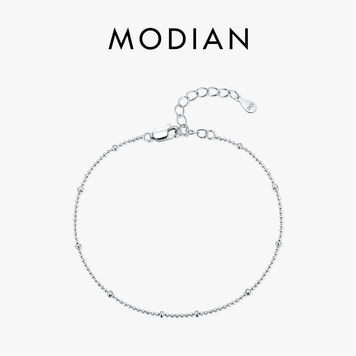 Silver Satellite Bead Bracelet — Swuffy