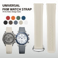 Nuvora Fkm Rubber Watch Strap Deployant Clasp Universal — Nuvora