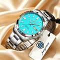 Paazomu Watches Silver Stainless Steel — Swuffy