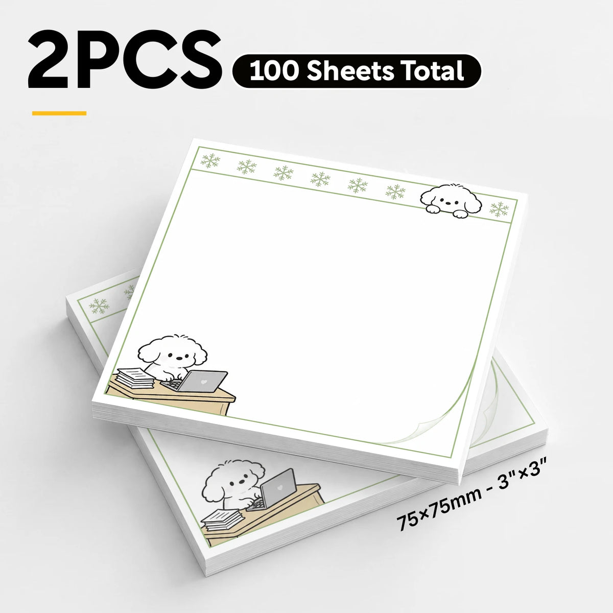 Dog Sticky Notes Puppy Self — Swuffy