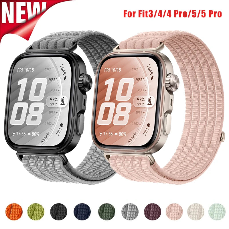 Nylon Woven Loop Strap Huawei — Swuffy