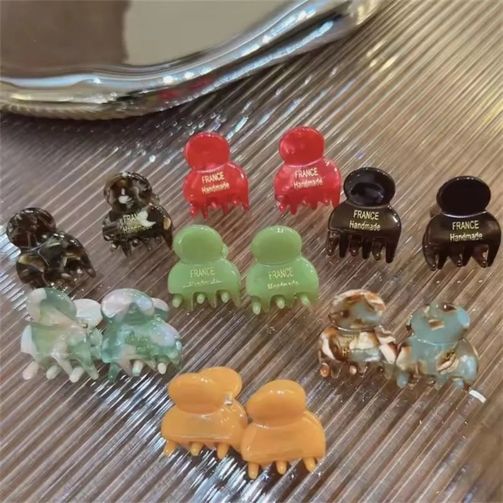 Acetate Hair Claw Side Pins — Swuffy
