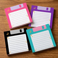 Retro Floppy Disk Sticky Notes — Swuffy