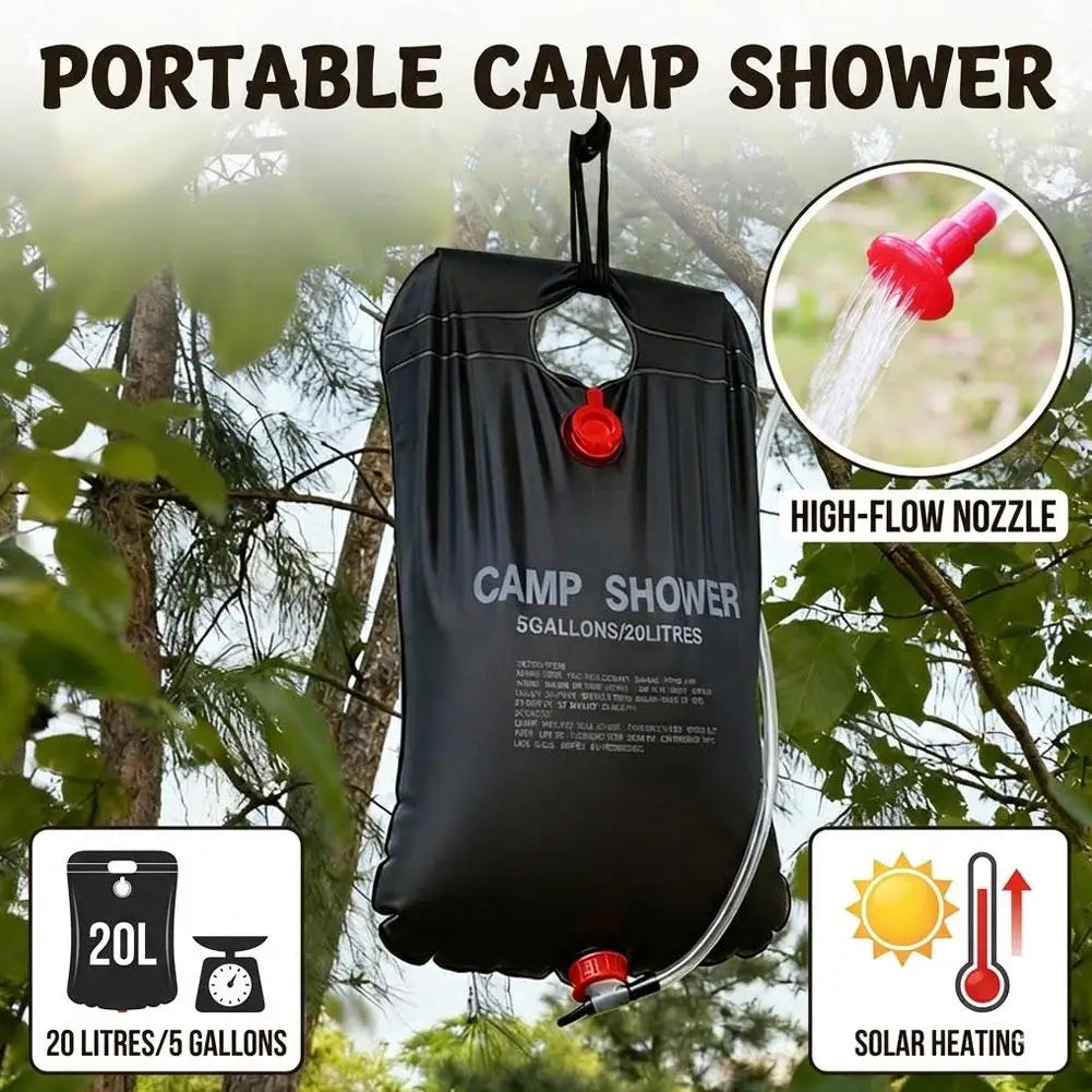 Camp Shower Bag Foldable Camp — Swuffy