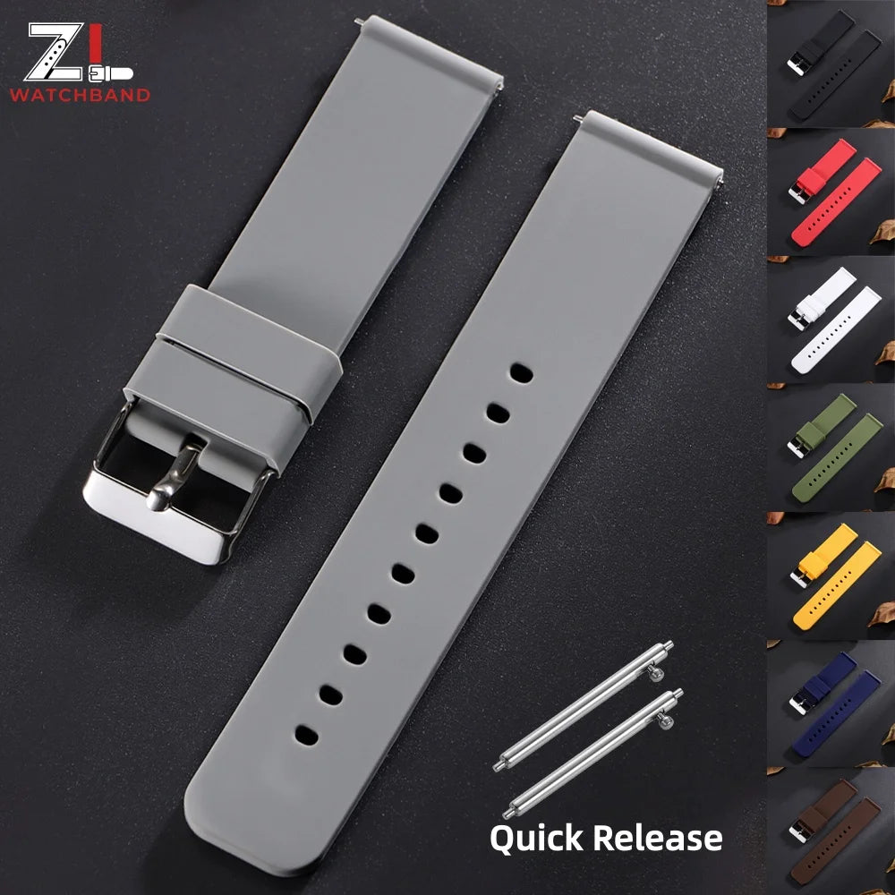 Silicone Straps Quick Release Bracelet — Swuffy