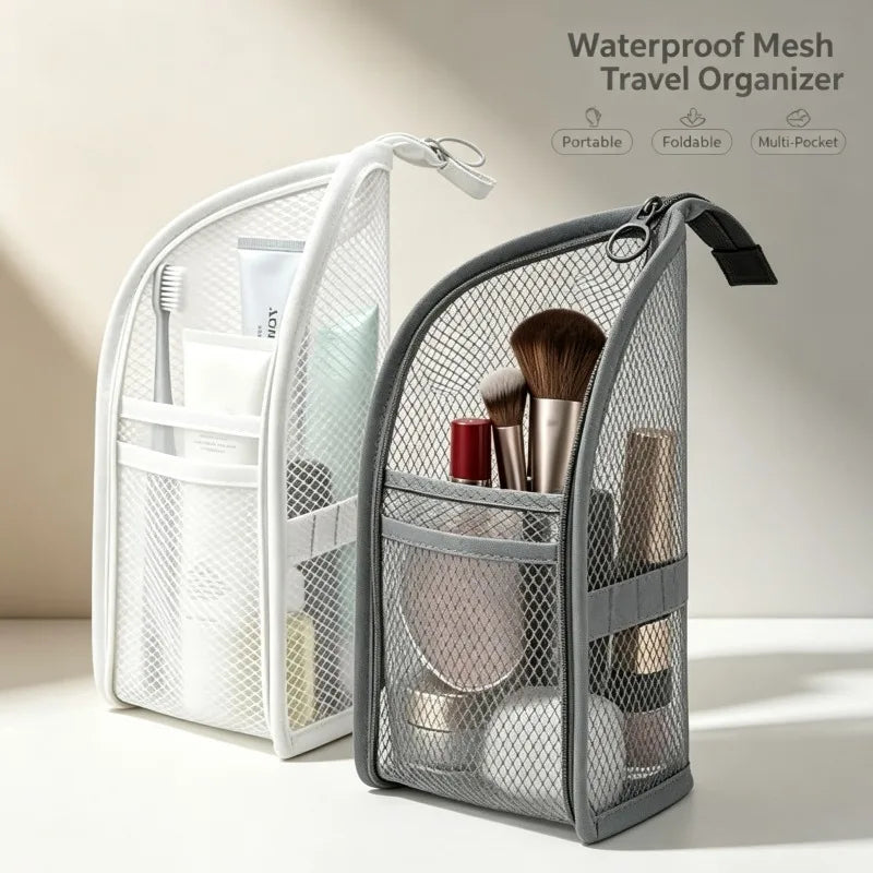 Standing Mesh Toiletry Bag Eva — Swuffy