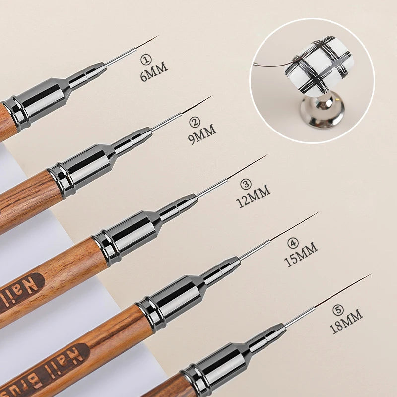 Nail Brush Wood Handle Gel — Swuffy