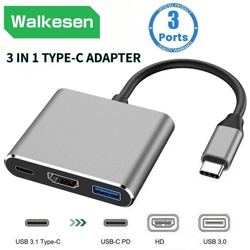 USB Hub Adapter Type Hdtv — Swuffy