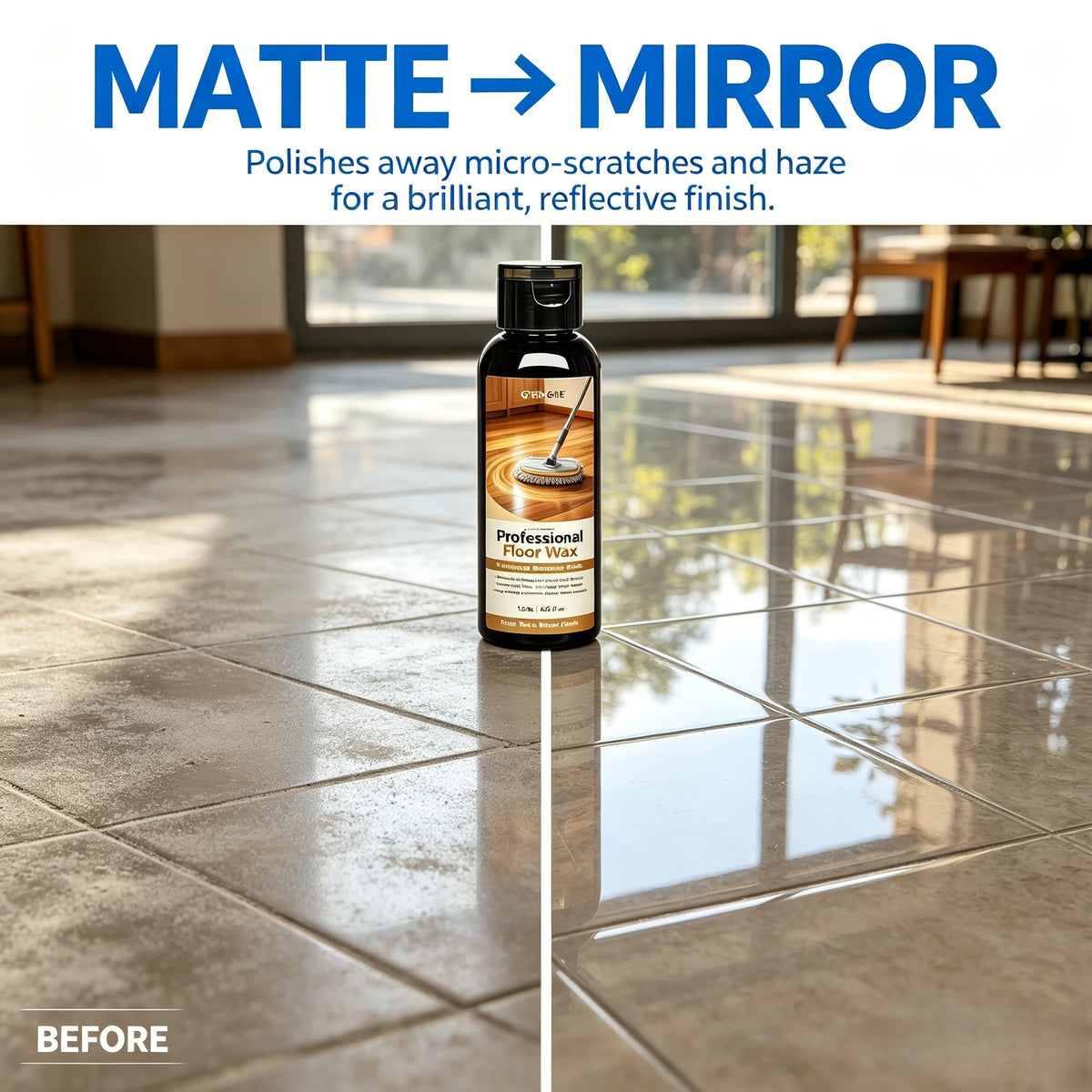 Floor Polishing Wax Matte Mirror — Swuffy