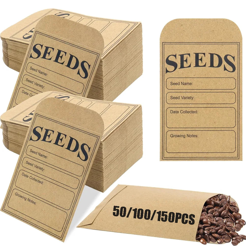 Seed Envelopes Resealable Seed Packets — Swuffy