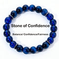 Confidence Stretch Beaded Bracelet Faux — Swuffy