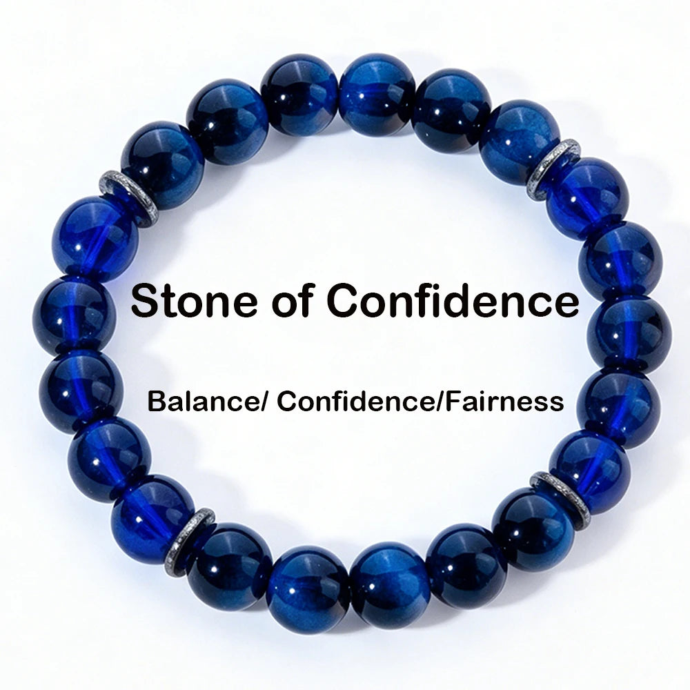 Confidence Stretch Beaded Bracelet Faux — Swuffy