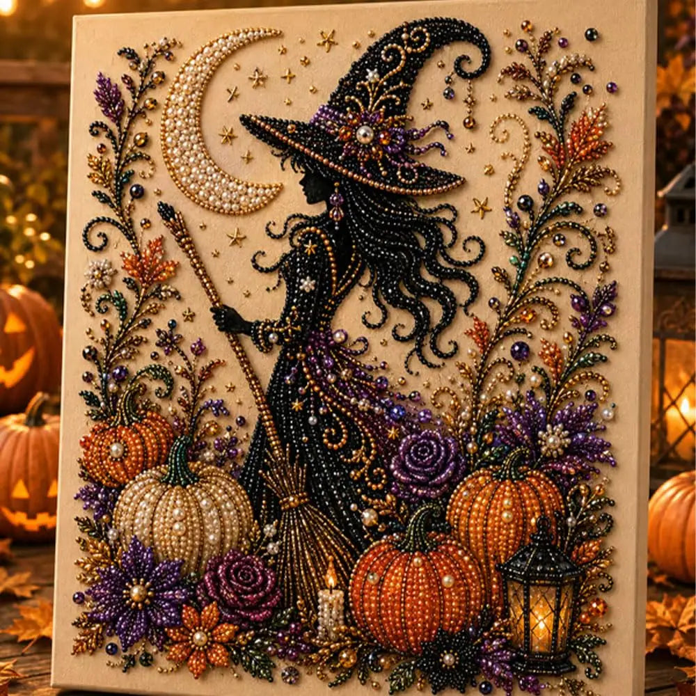Halloween Ghost Pearl Art Kit — Swuffy