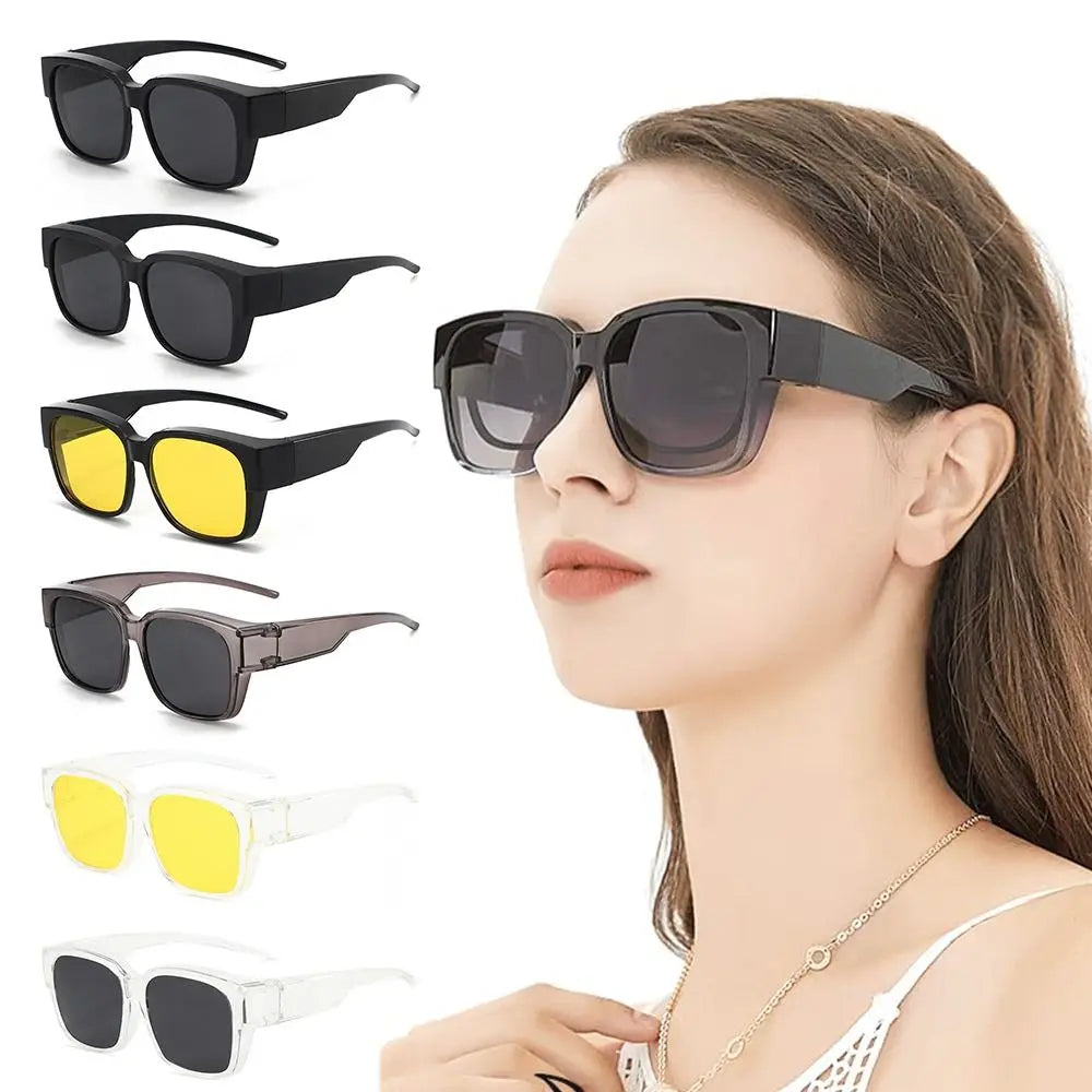 Driving Riding Sun Glasses Square — Swuffy