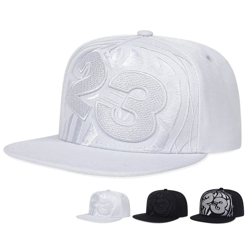 Basketball Embroidery Hip Hop Hats — Swuffy