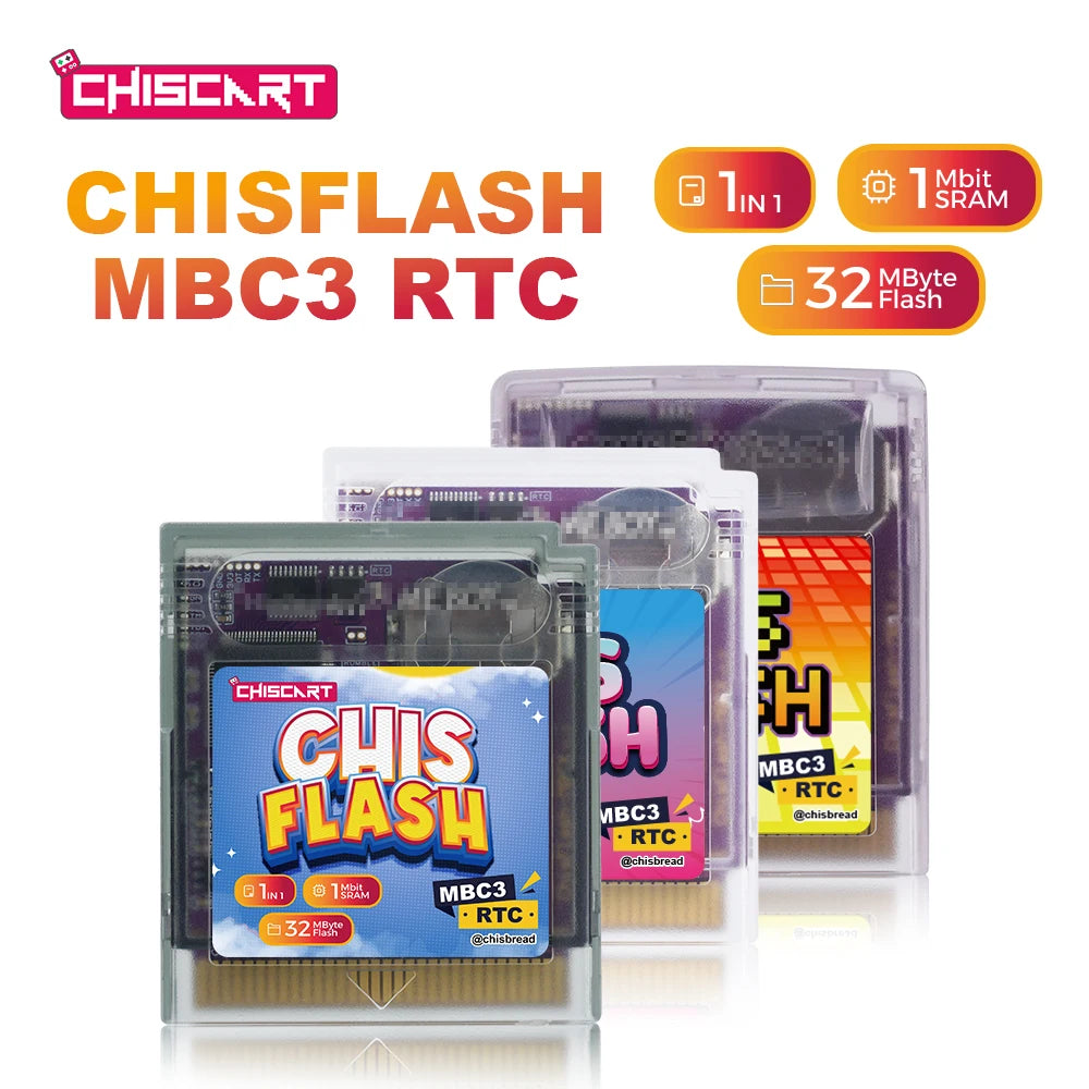Chiscart Mbcx Rtc Flash Cartridge — Swuffy