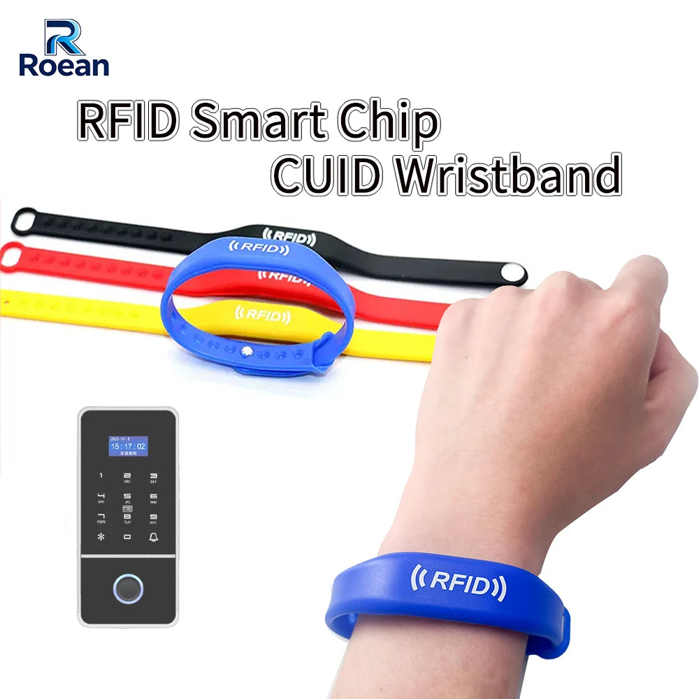 Cuid Rfid Silicone Wristband Rewritable — Swuffy