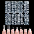 Clear Full Cover False Nails — Swuffy