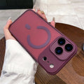 Magnetic Matte Translucent Shockproof Phone — Swuffy