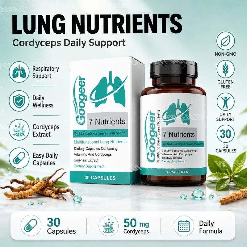 Cordyceps Sinensis Extract Capsules Mushroom — Swuffy