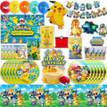 Pokemen Birthday Party Decorations Tableware — Swuffy