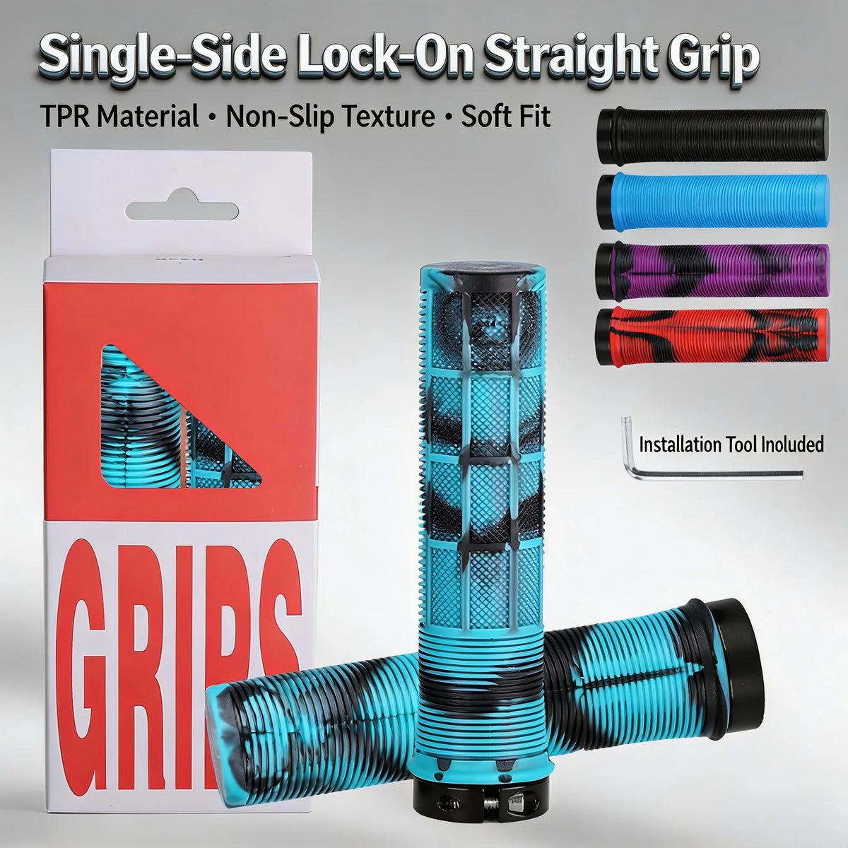 Camo Bike Grips Rubber Bicycle — Swuffy