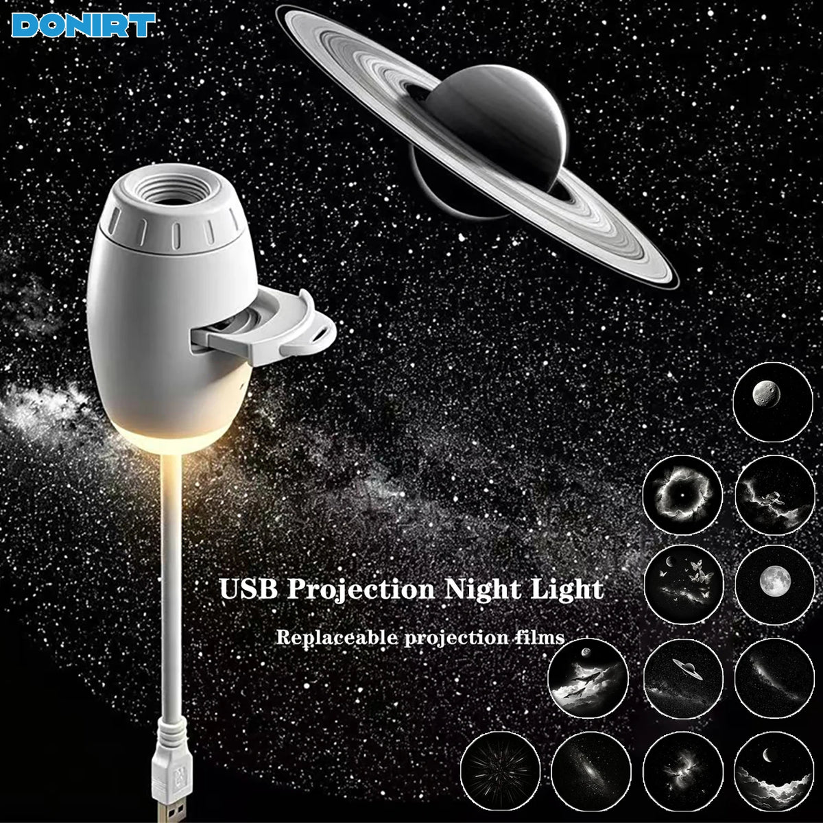 Projection Light Manual Focus Galaxy — Swuffy