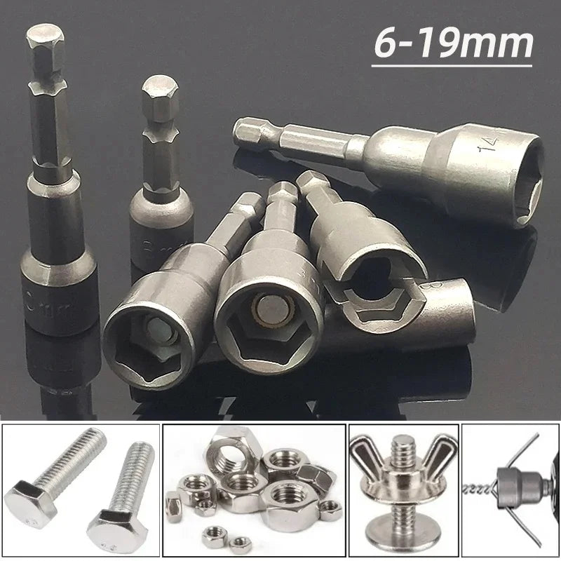 Hex Magnetic Socket Sleeve Nozzles — Swuffy