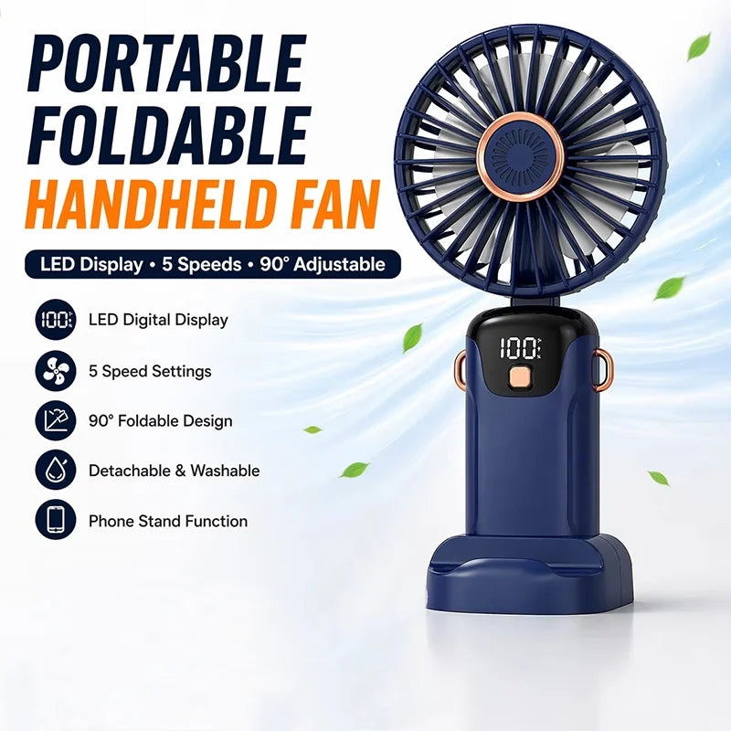 Foldable Handheld Fan — Swuffy