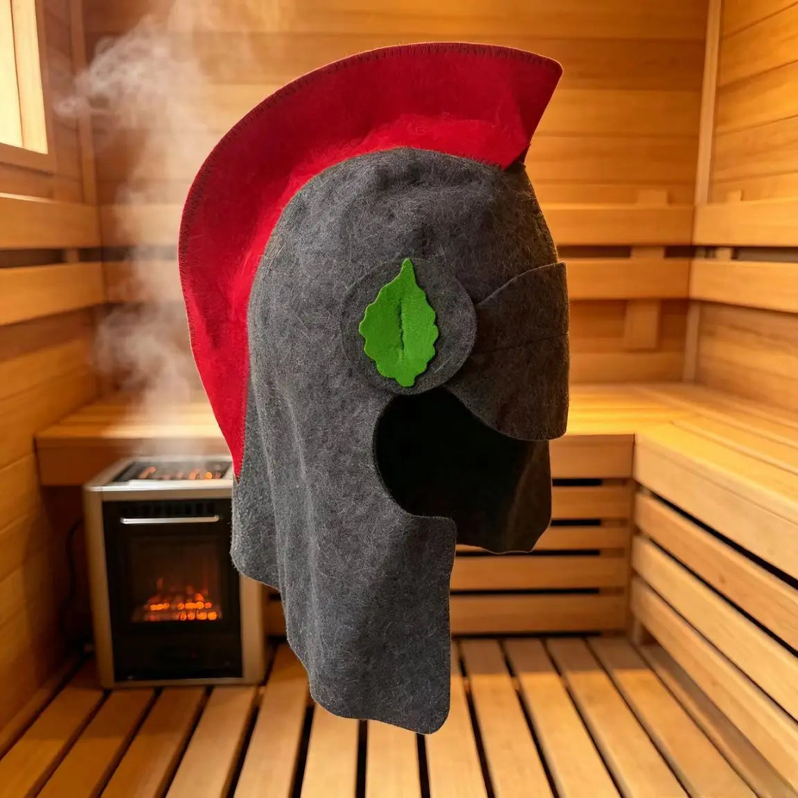 Vintage Spartan Helmet Sauna Cap — Swuffy
