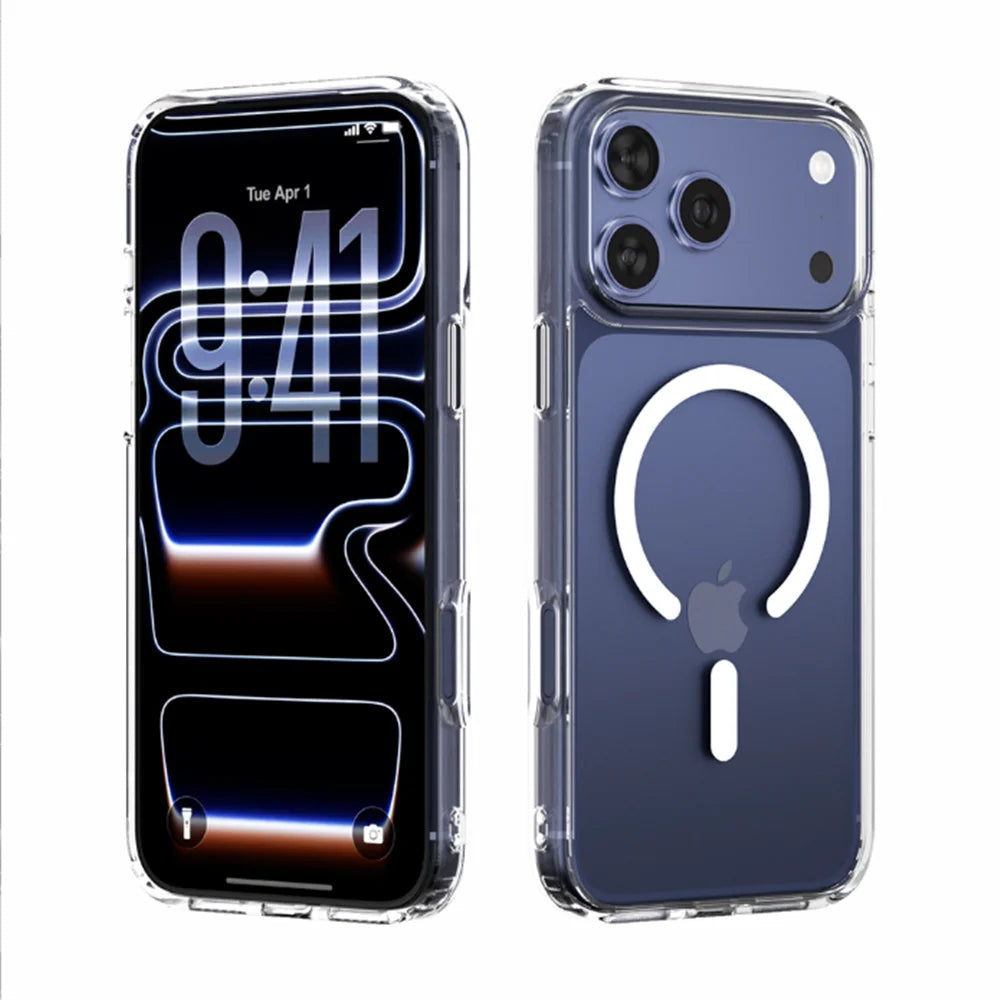 Magnetic Clear iPhone Case — Swuffy