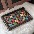Durable Bohemian Wooden Tray Handmade — Swuffy