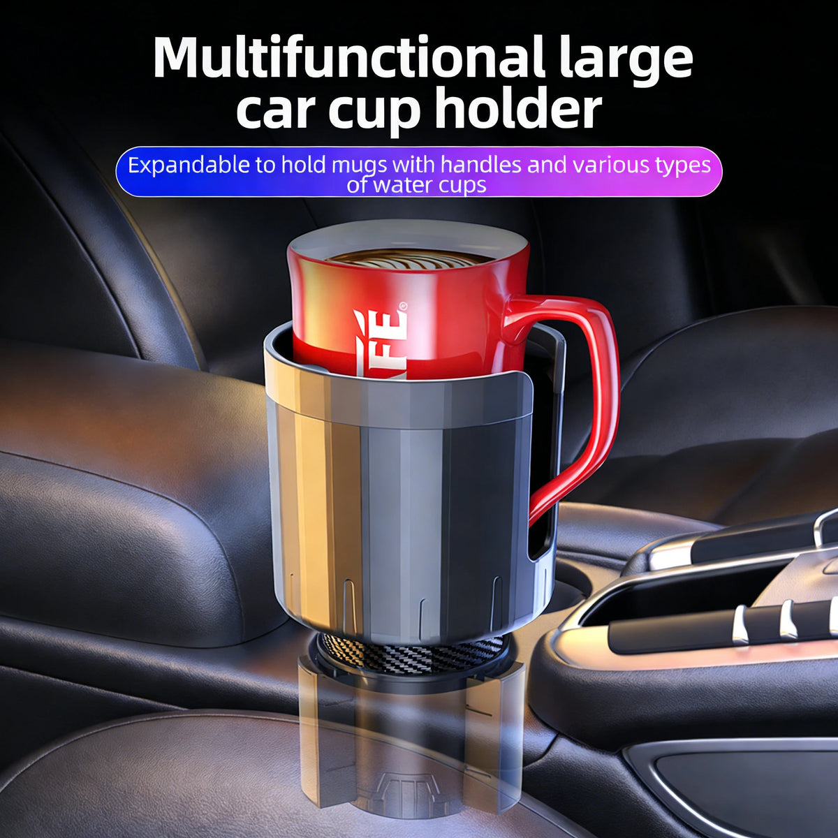 Multi-Use Car Cup Holder — Swuffy