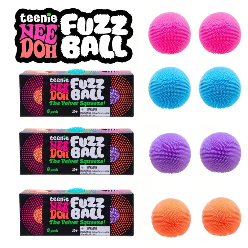 Needoh Fuzz Ball Stress Teenie — Swuffy