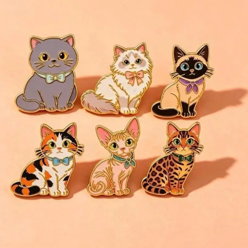 Unique Design Cartoon Cat Enamel — Swuffy