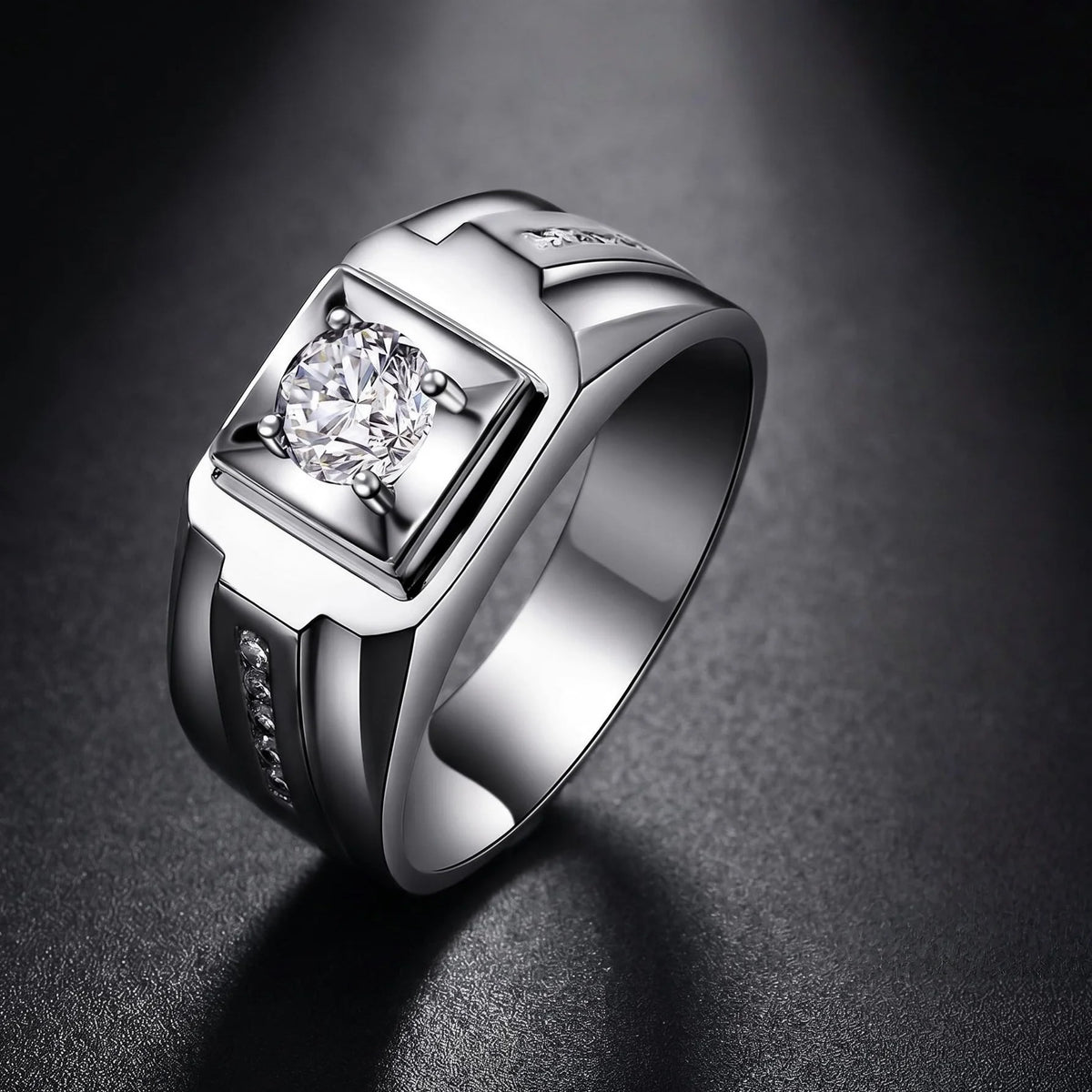 Sterling Silver Ring Classics Wedding — Swuffy