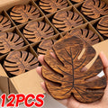 Drinking Cup Tea Coasters Wooden — Swuffy