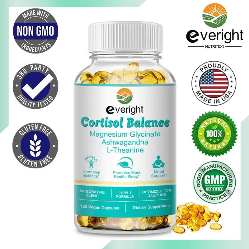 Cortisol Hormone Balance Supplement Ashwagandha — Swuffy