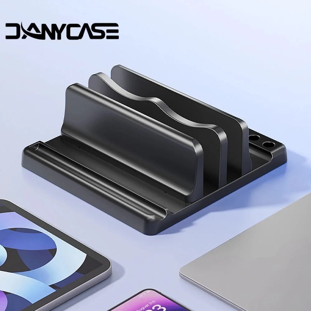 Vertical Laptop Stand Plastic Macbook — Swuffy