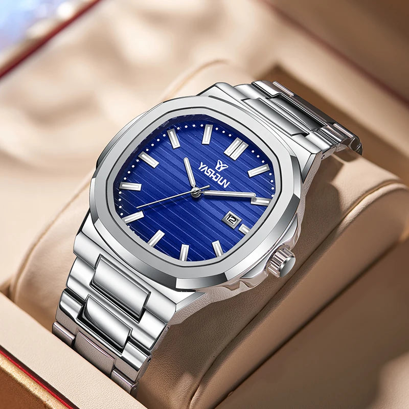 Watches Man Quartz Waterproof Luminous — Swuffy