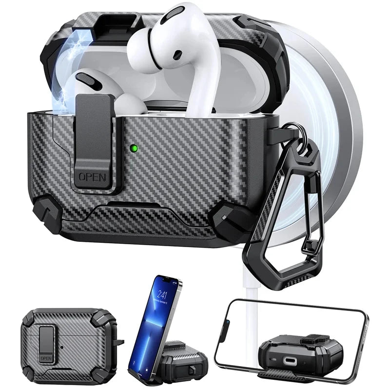 Safety Lock Carbon Fiber Phone — Swuffy