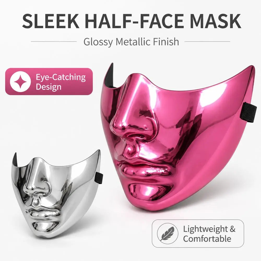 Lightweight Shell Half Face Mask — Swuffy