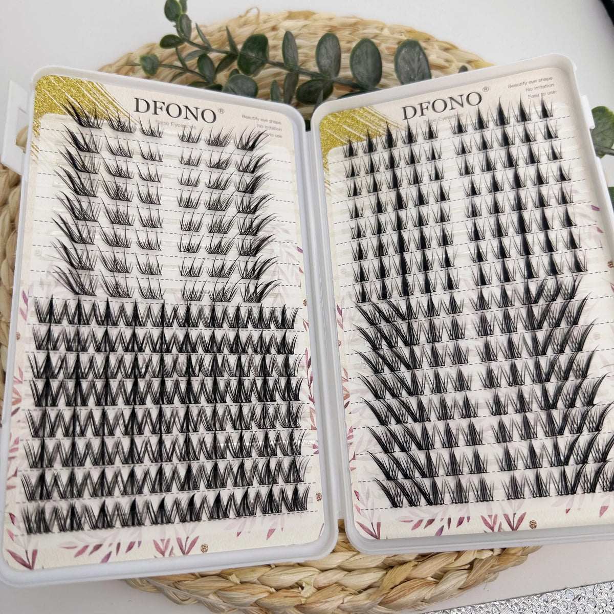 Mixed False Lashes Natural Appearance — Swuffy