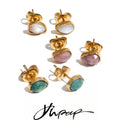 Stainless Steel Stud Earrings — Swuffy