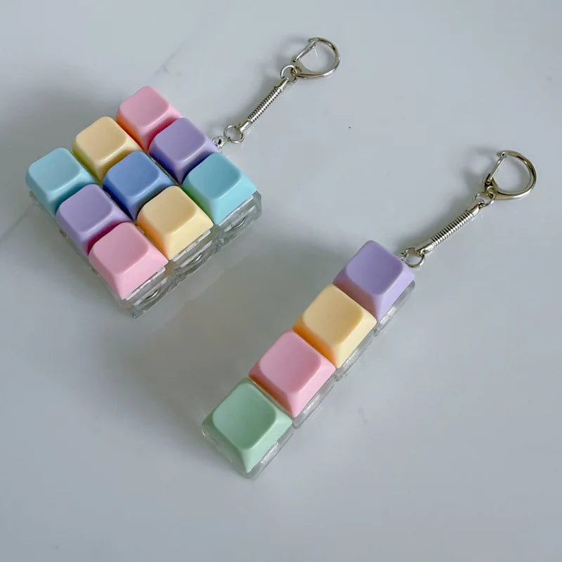 Fidget Keyboard Key Chain Fingertip — Swuffy