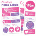 Personalized Name Stickers Custom Waterproof — Swuffy