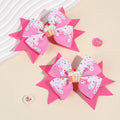 Trendy Cream Bow Hair Clips — Swuffy