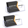 Acrylic Business Card Holder Desk — Swuffy